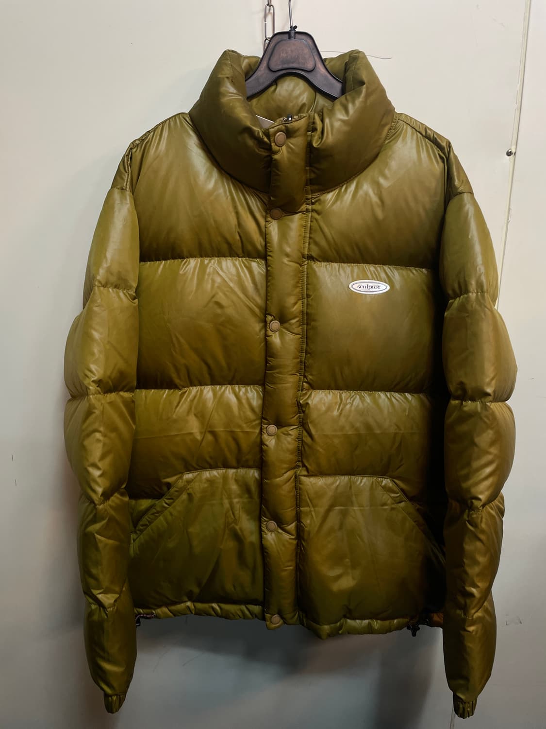 스컬프터 리버시블 패딩 카키 상품이미지2