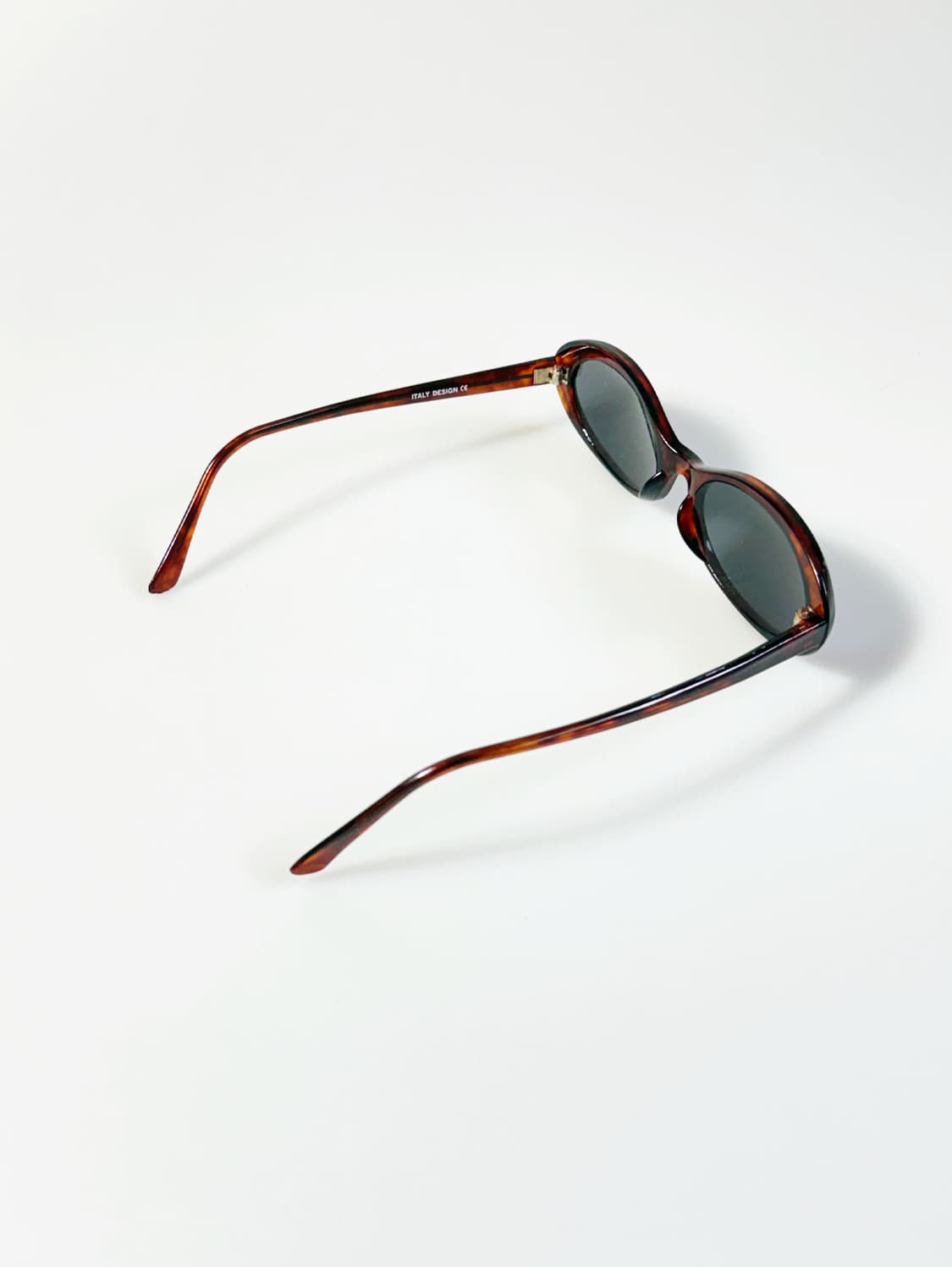 JOANNA 토터스쉘 오벌 프레임 빈티지 선글라스 상품이미지4