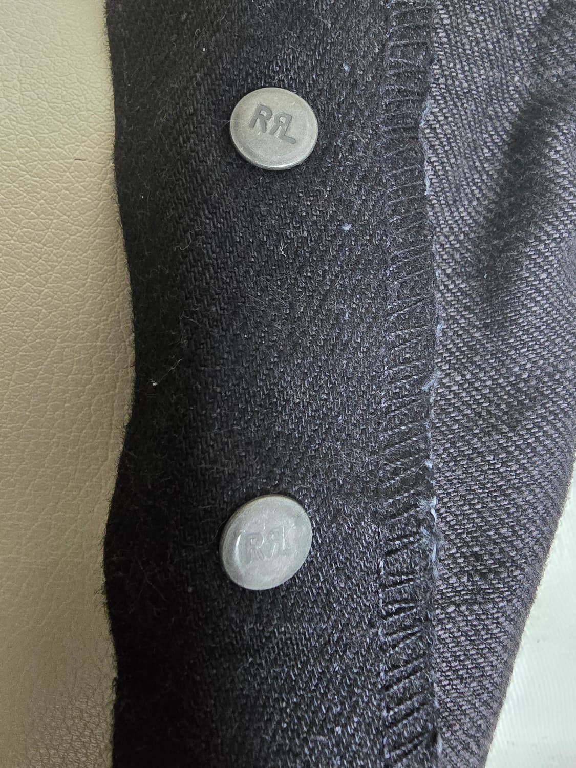 RRL 빈티지5포켓 블랙 32×32 상품이미지5