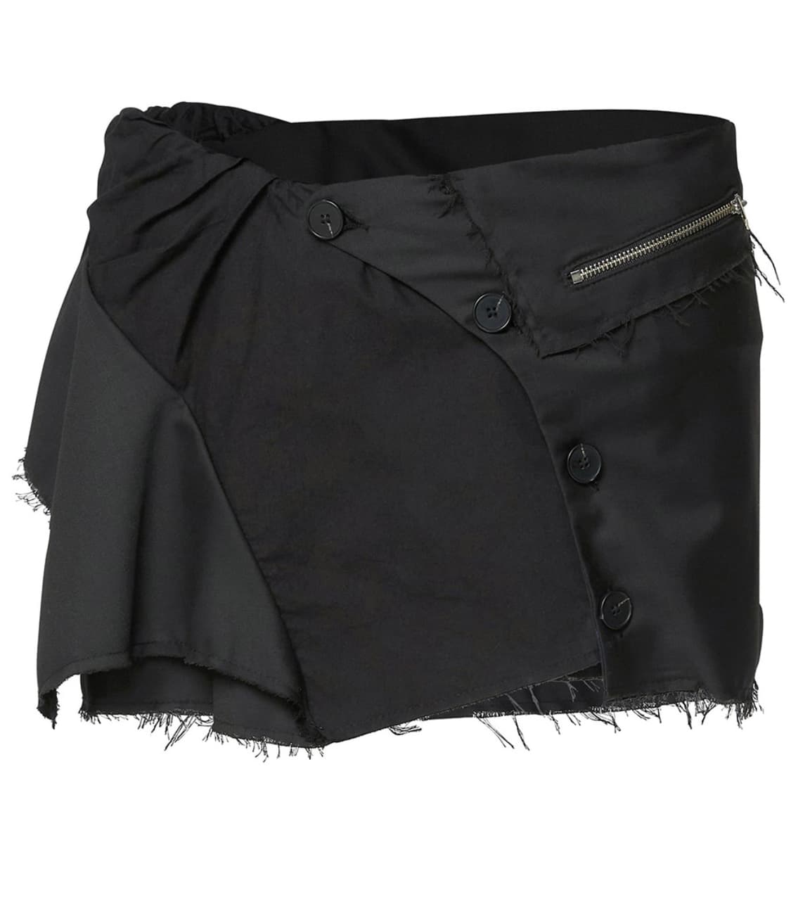 플레어업 Asymmetrical Layered Mini Skirt  상품이미지4