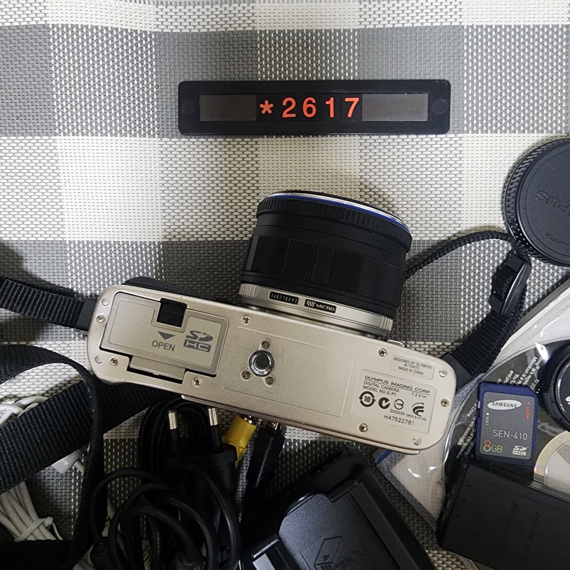 올림푸스 E-P1 디지털카메라 실버바디 가방세트 상품이미지5