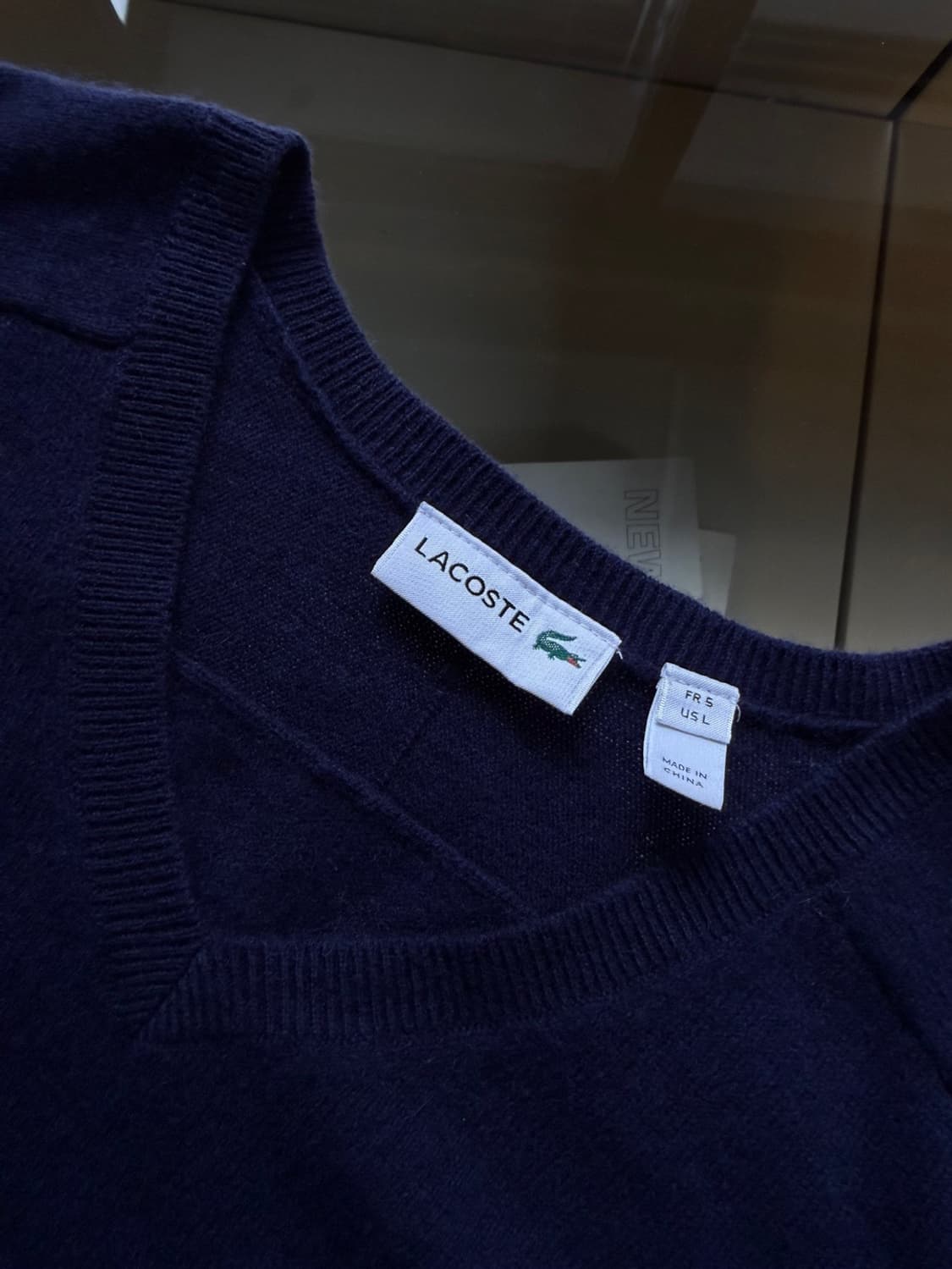 라코스테 브이넥 니트 105 상품이미지8