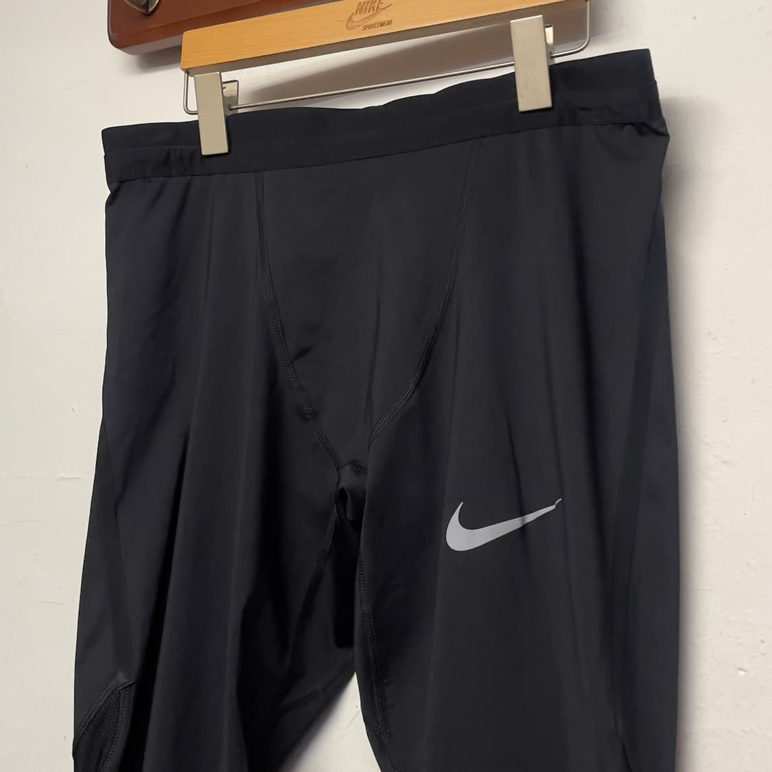 나이키 러닝 드라이 핏 타이즈 블랙 팬츠  상품이미지2