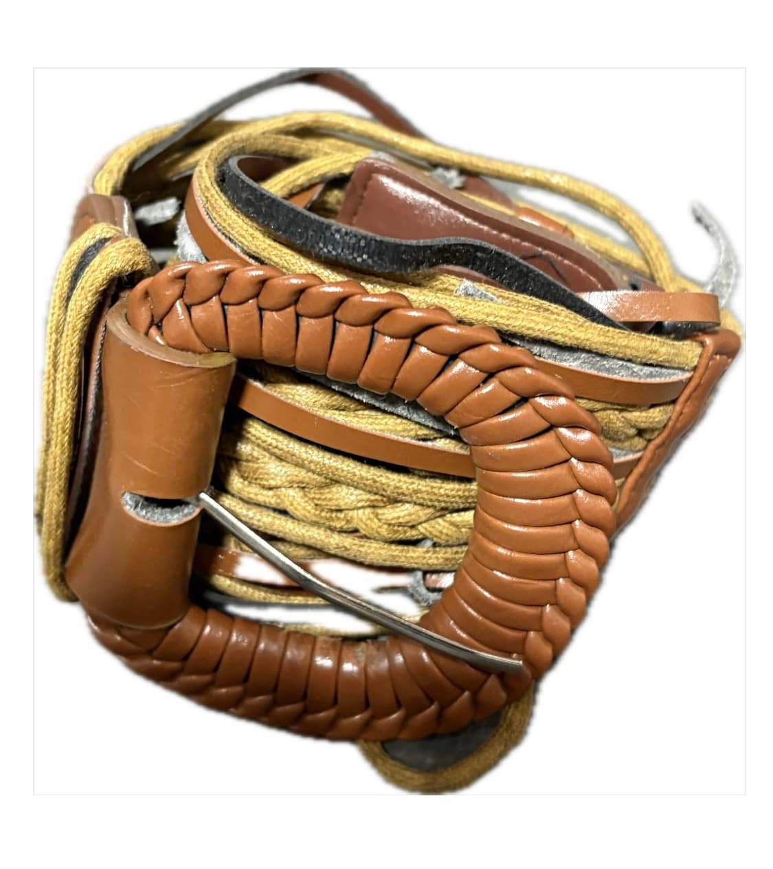 Vintage leather belt  상품이미지1