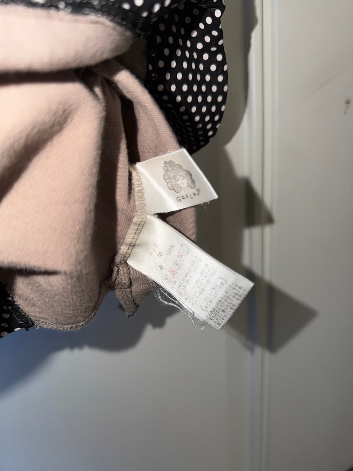 일본빈티지 scolar 하트 도트 반팔티 상품이미지8