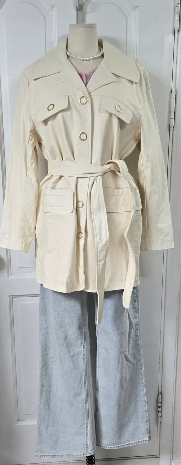 House of sunny 하우스오브써니 페이크레더코트 상품이미지2