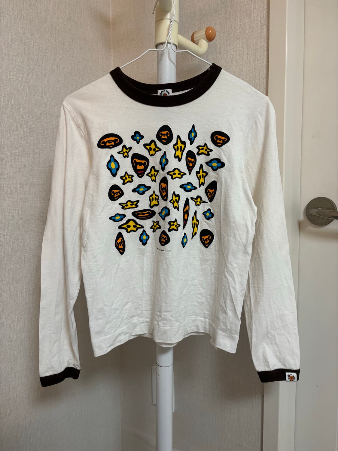 Bape 베이프 모노그램 링거 롱슬리브 링거티 상품이미지3