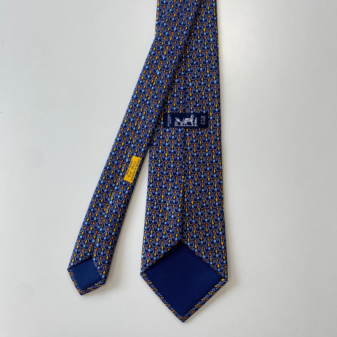 최상급 에르메스 넥타이 정품 명품(HERMES)  8.7cm 상품이미지3