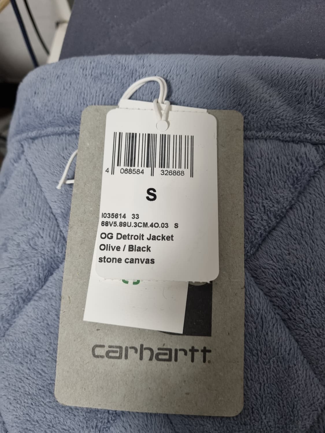 칼하트 wip og 디트로이트 워크 자켓 올리브 S 상품이미지6