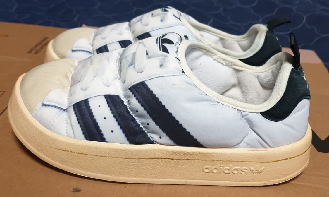 아디다스 퍼피렛 슈퍼스타 패디드 슈즈 화이트 블랙 (235) 상품이미지2