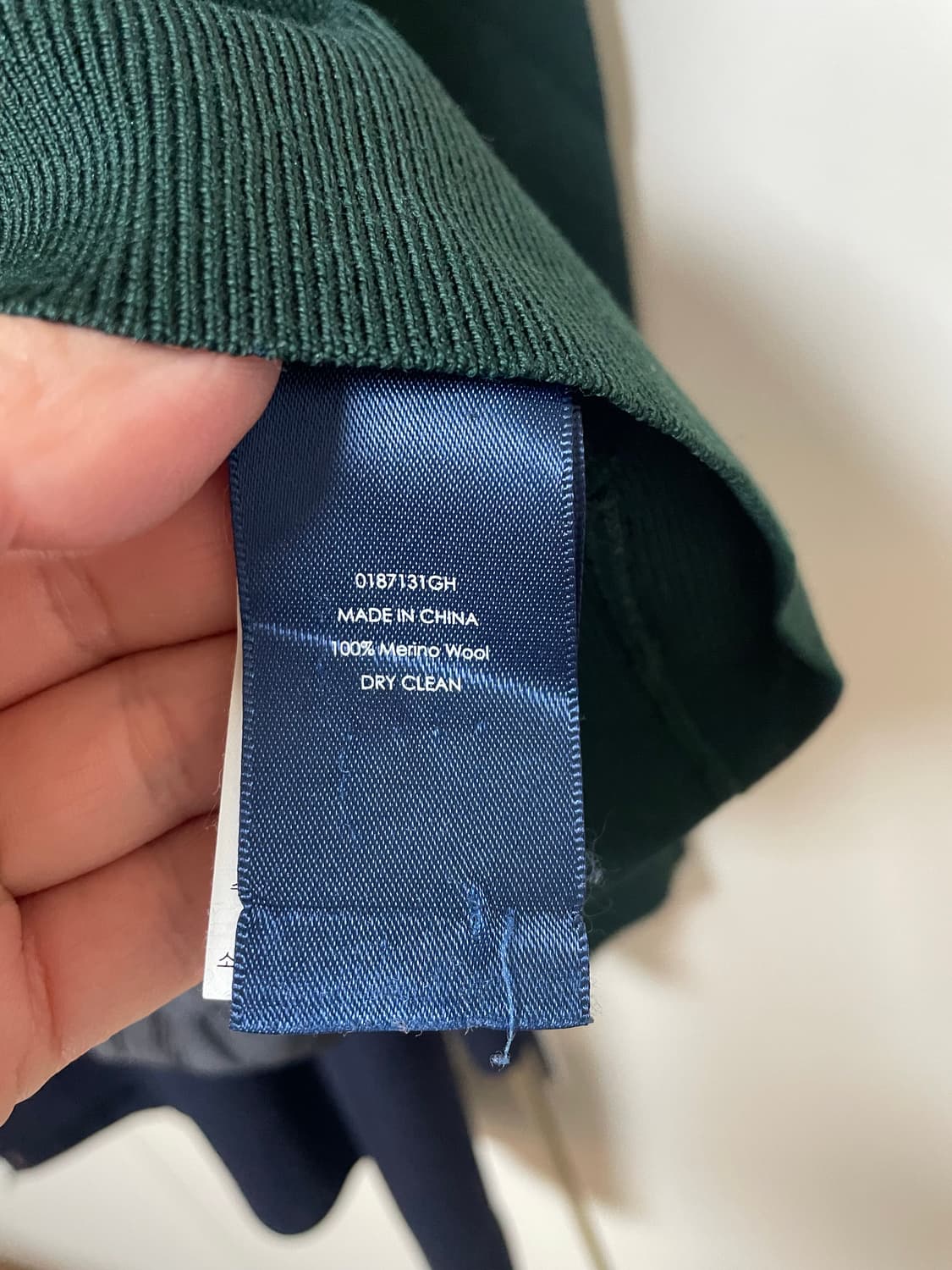 폴로 랄프로렌 남성 메리노 울 니트 S 상품이미지4