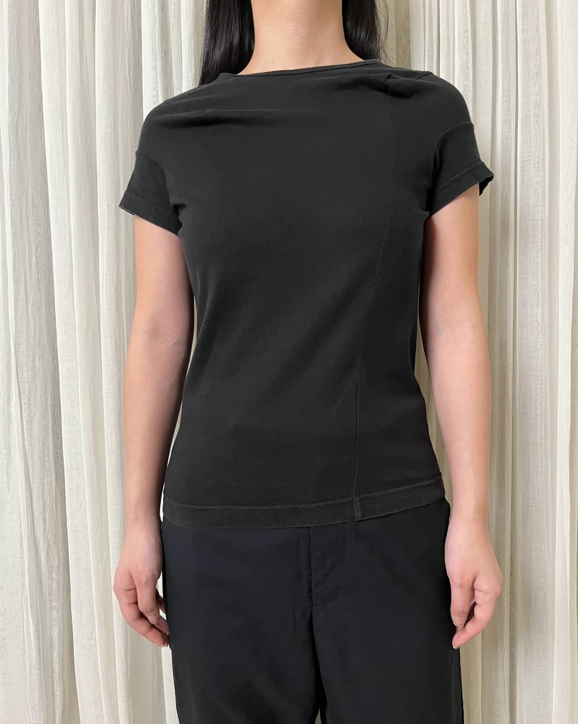 90s 꼼데가르송 비대칭 다트 티셔츠 comme des garcons 상품이미지1