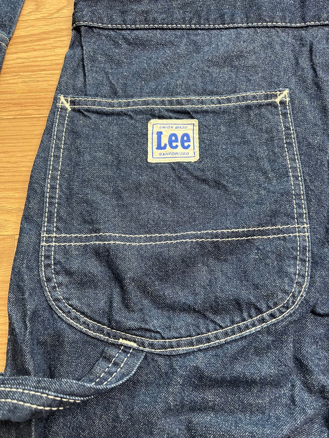 리 Lee 유니온 점프수트 올인원 커버올 인디고 S 상품이미지6