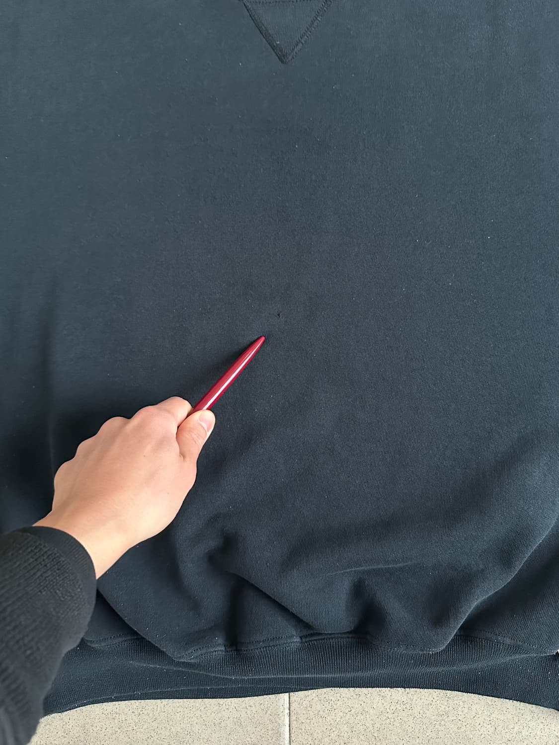 00s 빈티지 러셀 스웻셔츠 블랙 XL 상품이미지6