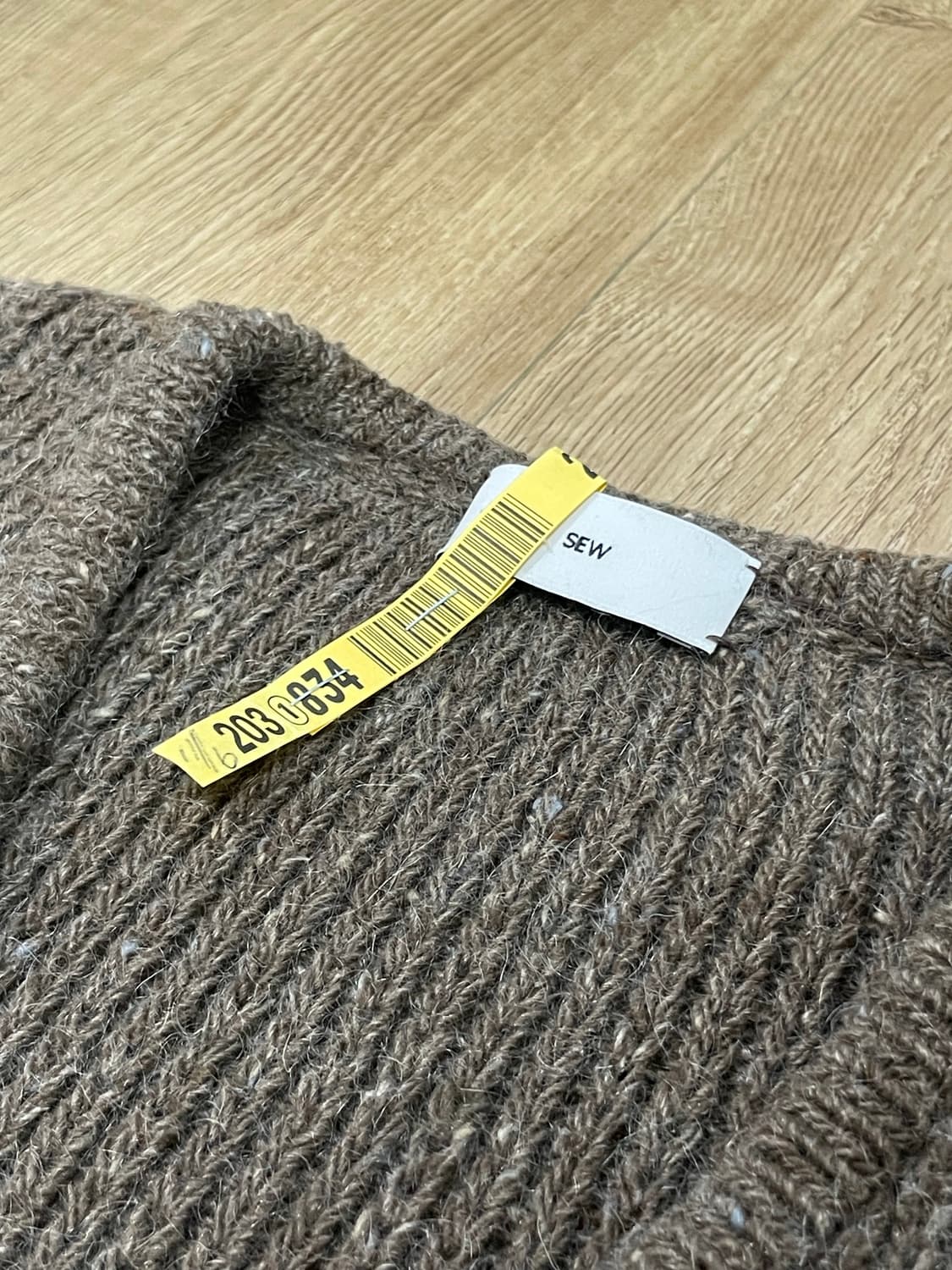 SEW 도네갈 모헤어 트위드 가디건 상품이미지6