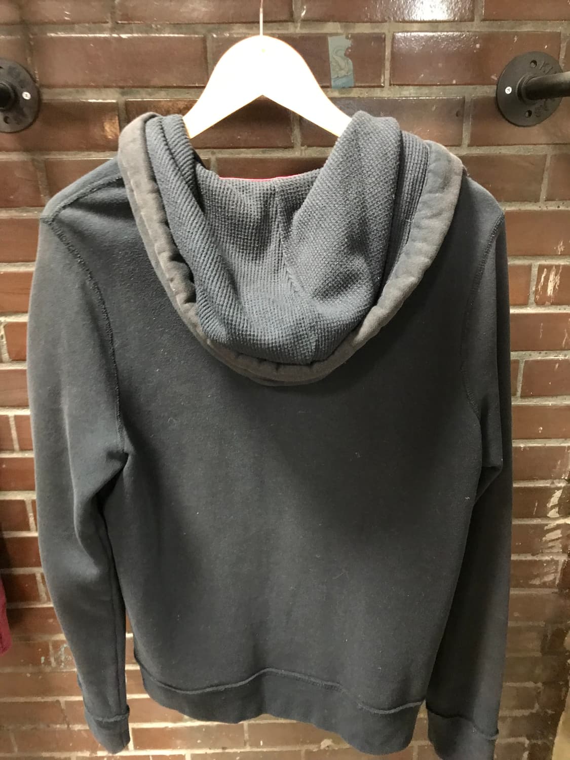 홀리스터 블랙 빈티지 후드집업 상품이미지7