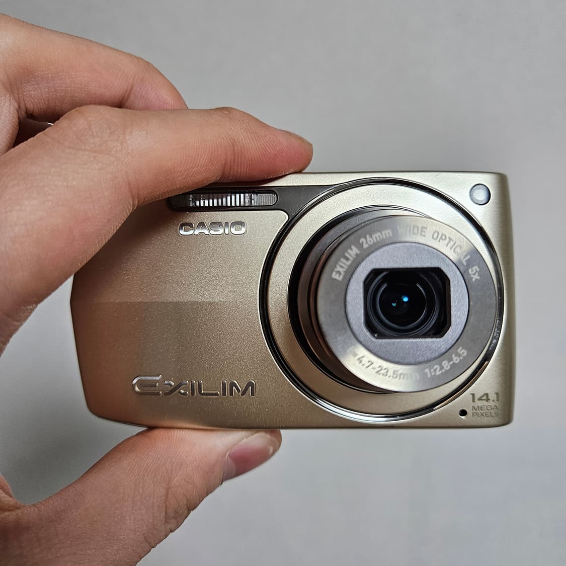 [외관 민트급](아일릿 모카 디카) 카시오 엑슬림 EX-Z2300 골드 상품이미지2