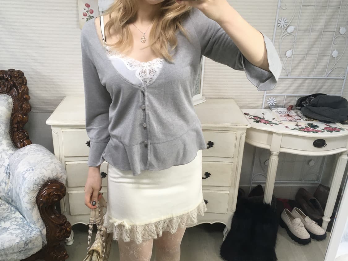 jpn vintage sora gray frill lace cd 상품이미지1