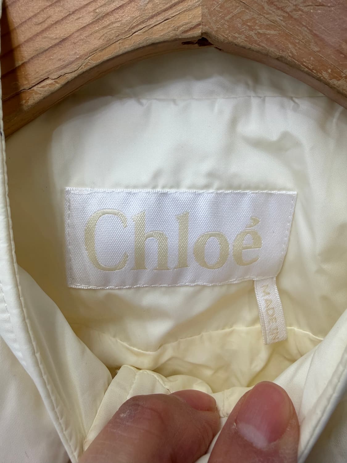 정품) chloe 끌로에 여성 패딩조끼 M 상품이미지6