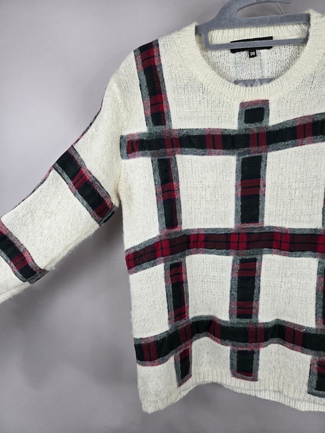 [무료배송]베르수스 베르사체 38 여성 모헤어 니트 정품 한글택 상품이미지4