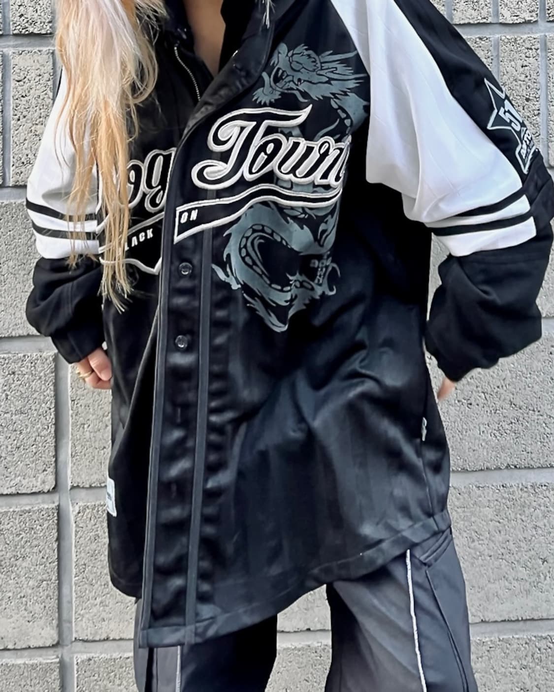 도그타운 올드스쿨 드래곤 베이스볼 셔츠 상품이미지7