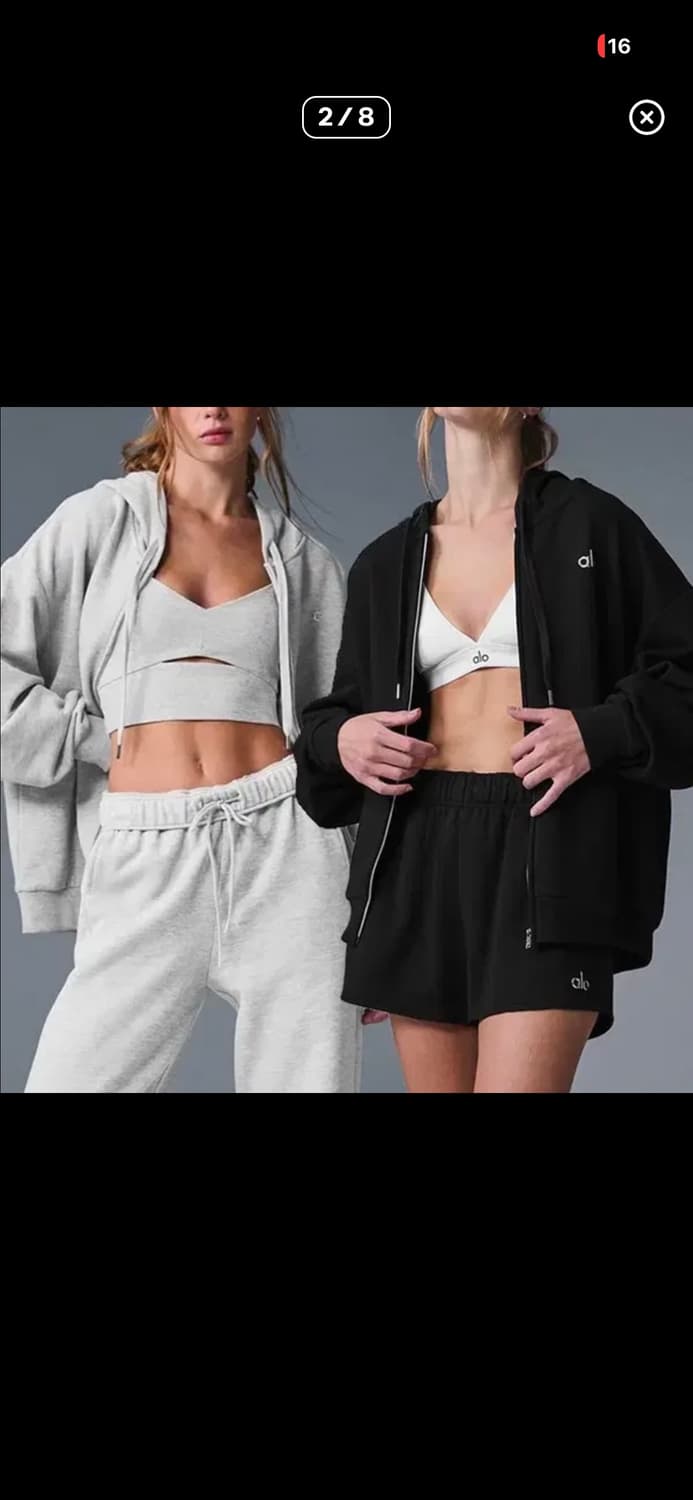 🔥[새상품/정품]🔥 Alo 후드집업 2 color 상품이미지2