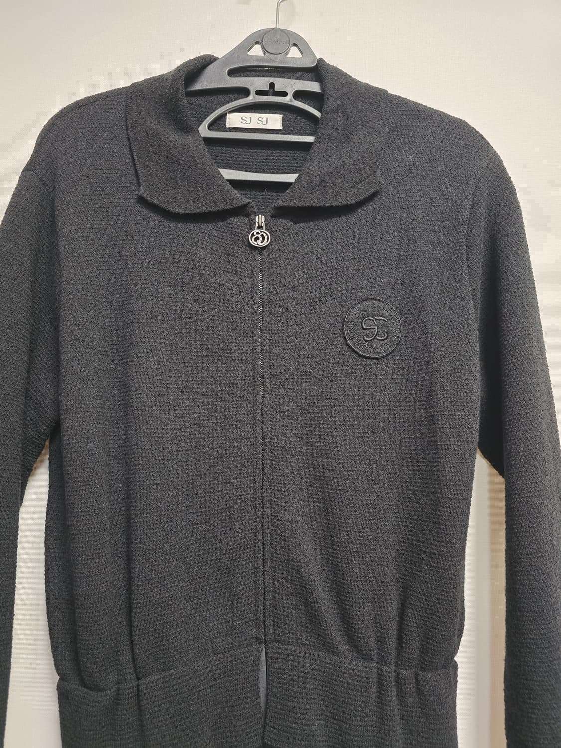 SJSJ 블랙 니트 롱 원피스 상품이미지2