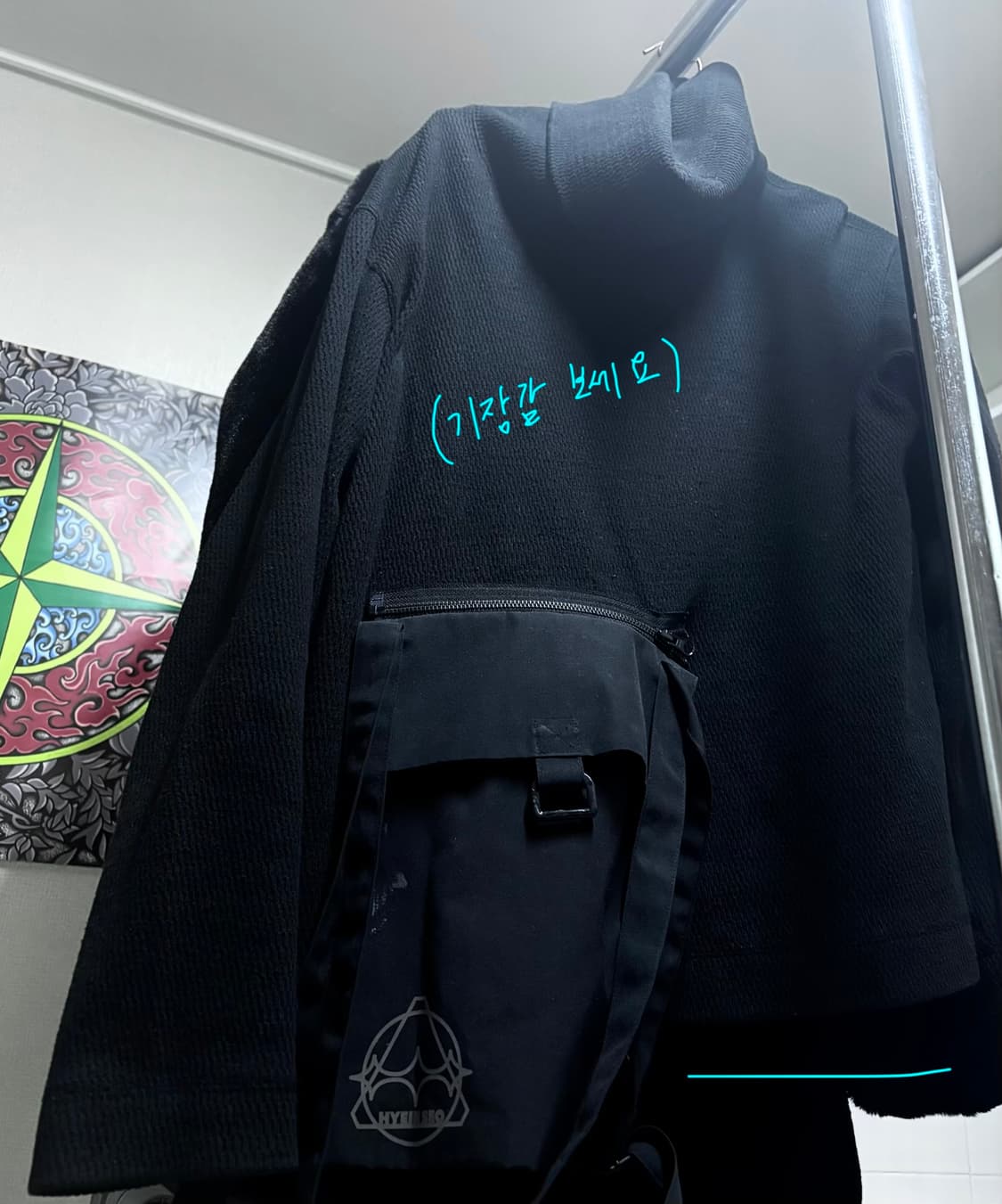 혜인서 포켓 롱 슬리브 하이넥 터틀넥 상품이미지7