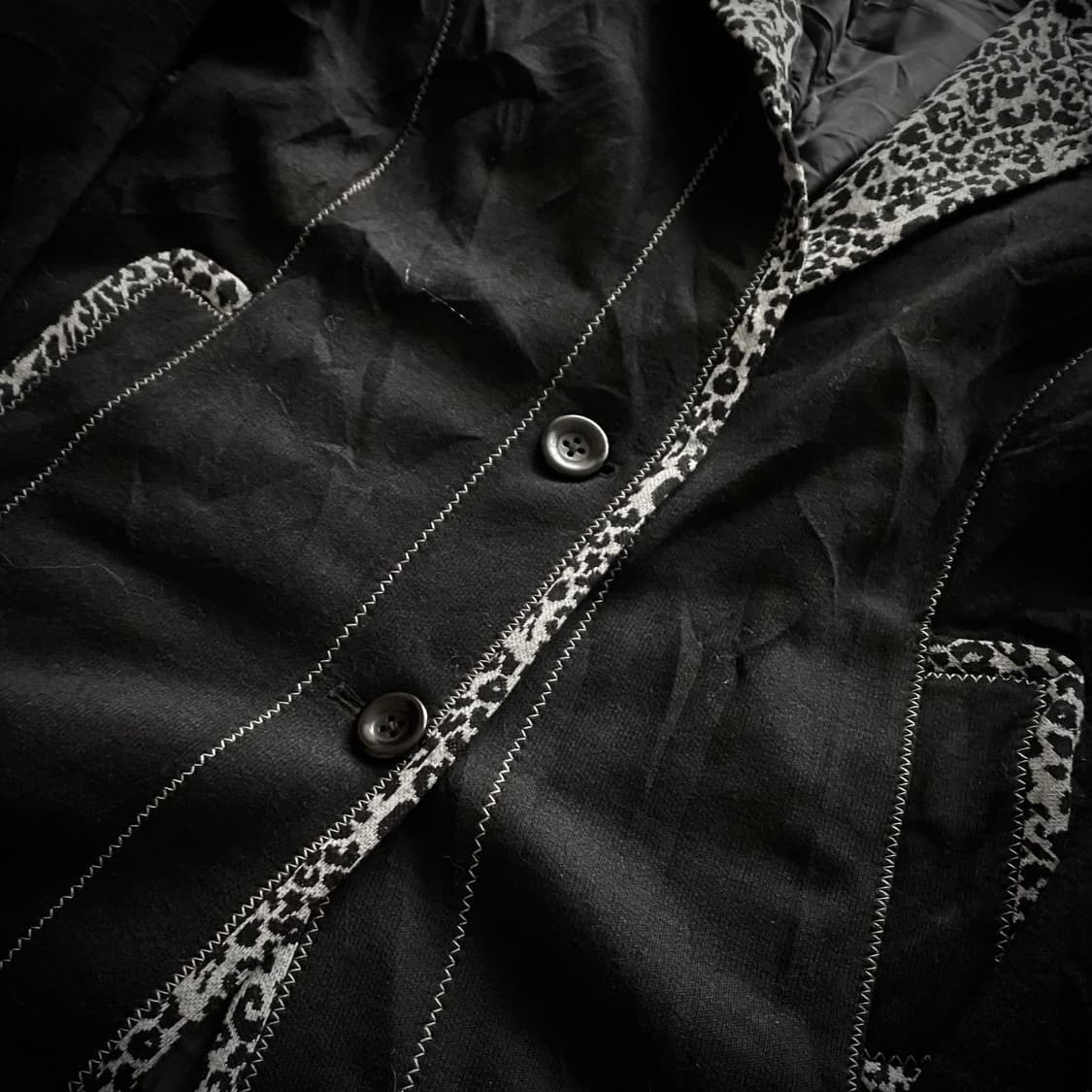 레오파드 블레이저 상품이미지4