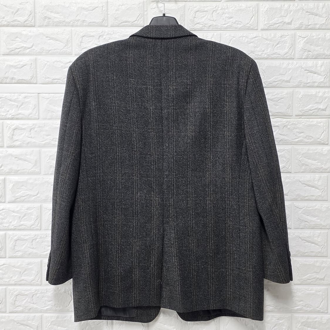 택포// 닥스 캐시미어 헤링본 블레이저 L 상품이미지4