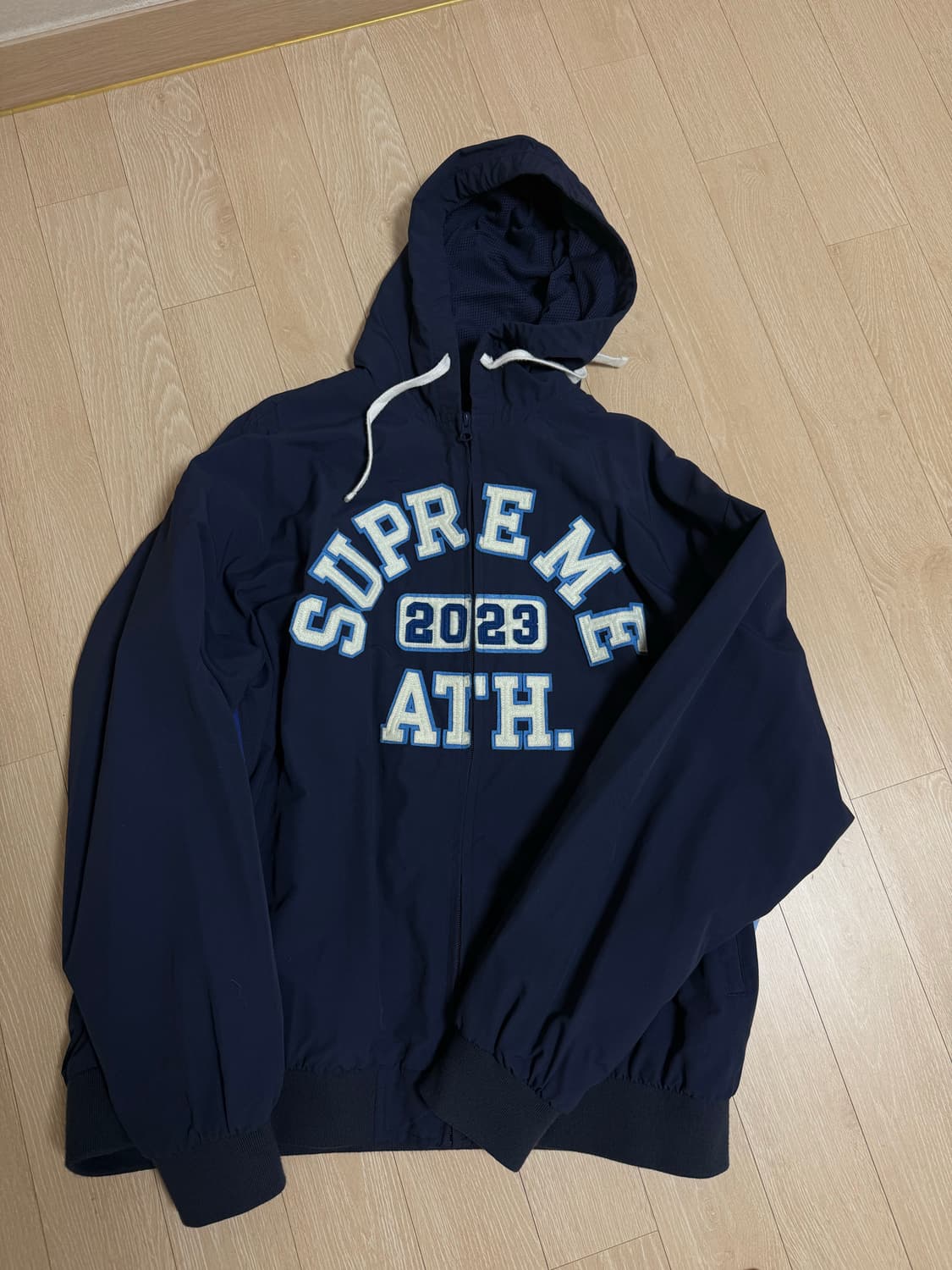 [xl] 슈프림 아플리케 후드 트랙 자켓 상품이미지1