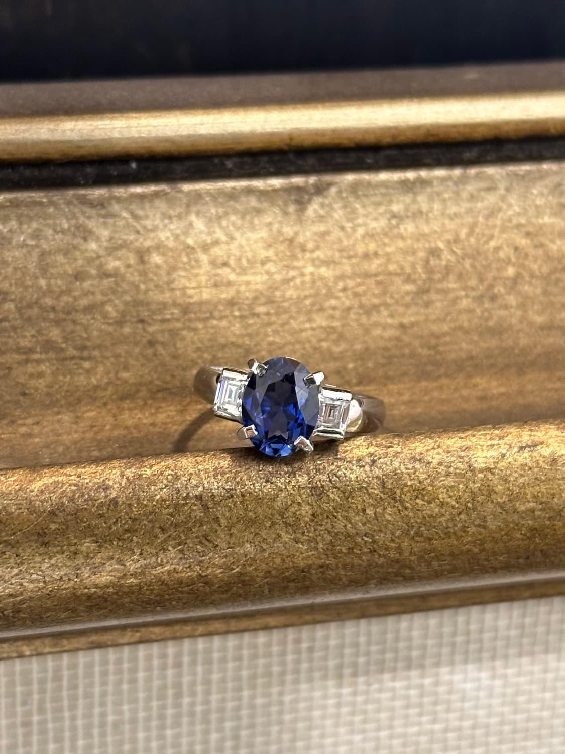sapphire 925silver ring 상품이미지1