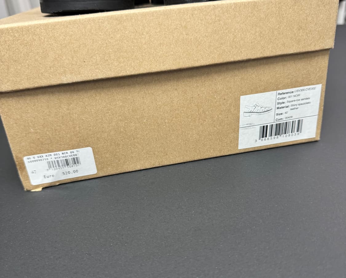 AMІ Paris  Square-toe sandals 상품이미지6