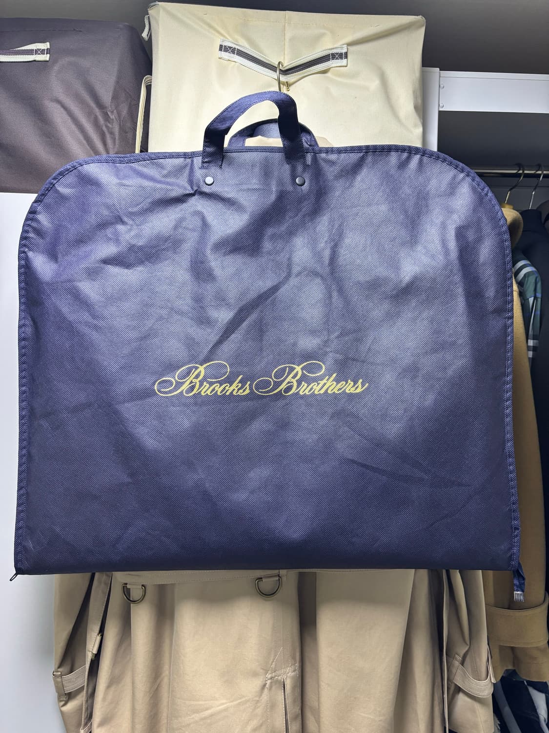 출시가: 59만 신상 브룩스브라더스 더블 트렌치 코트 (베이지) 상품이미지3