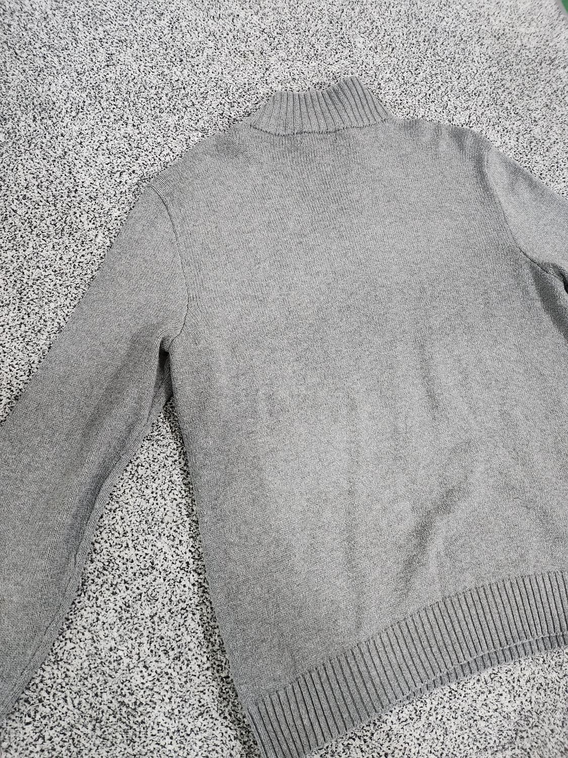 그레이 하프 집업 니트  상품이미지7