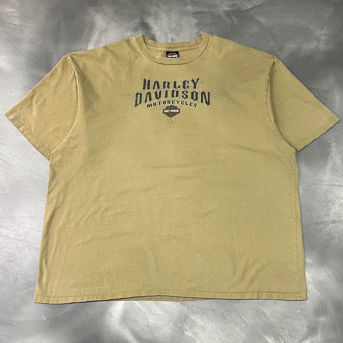 USA 할리데이비슨 크롬 프린팅 반팔티 y15705 상품이미지1