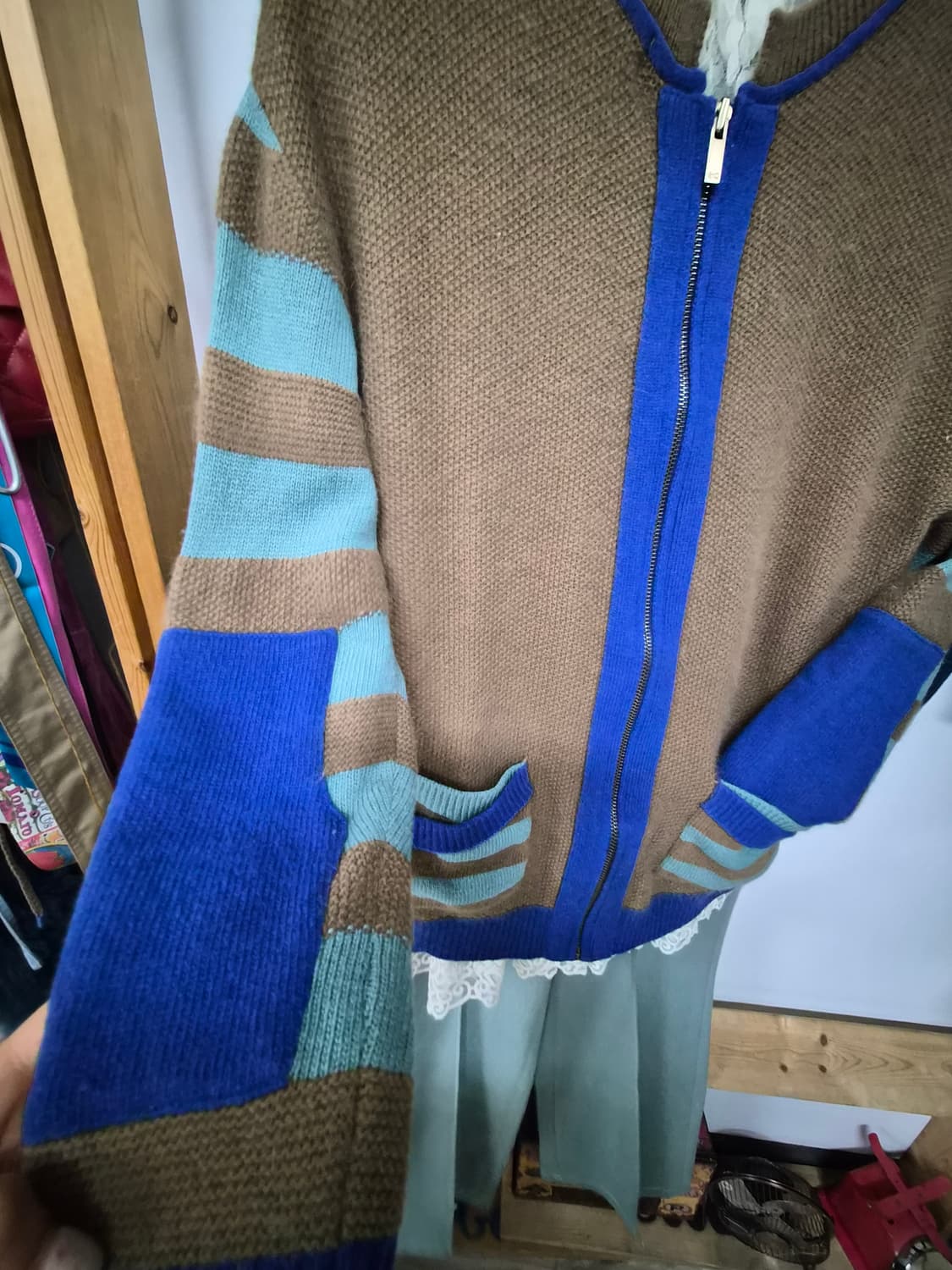 enc 캐시미어집업니트.듀엘 민트팬츠 상품이미지2