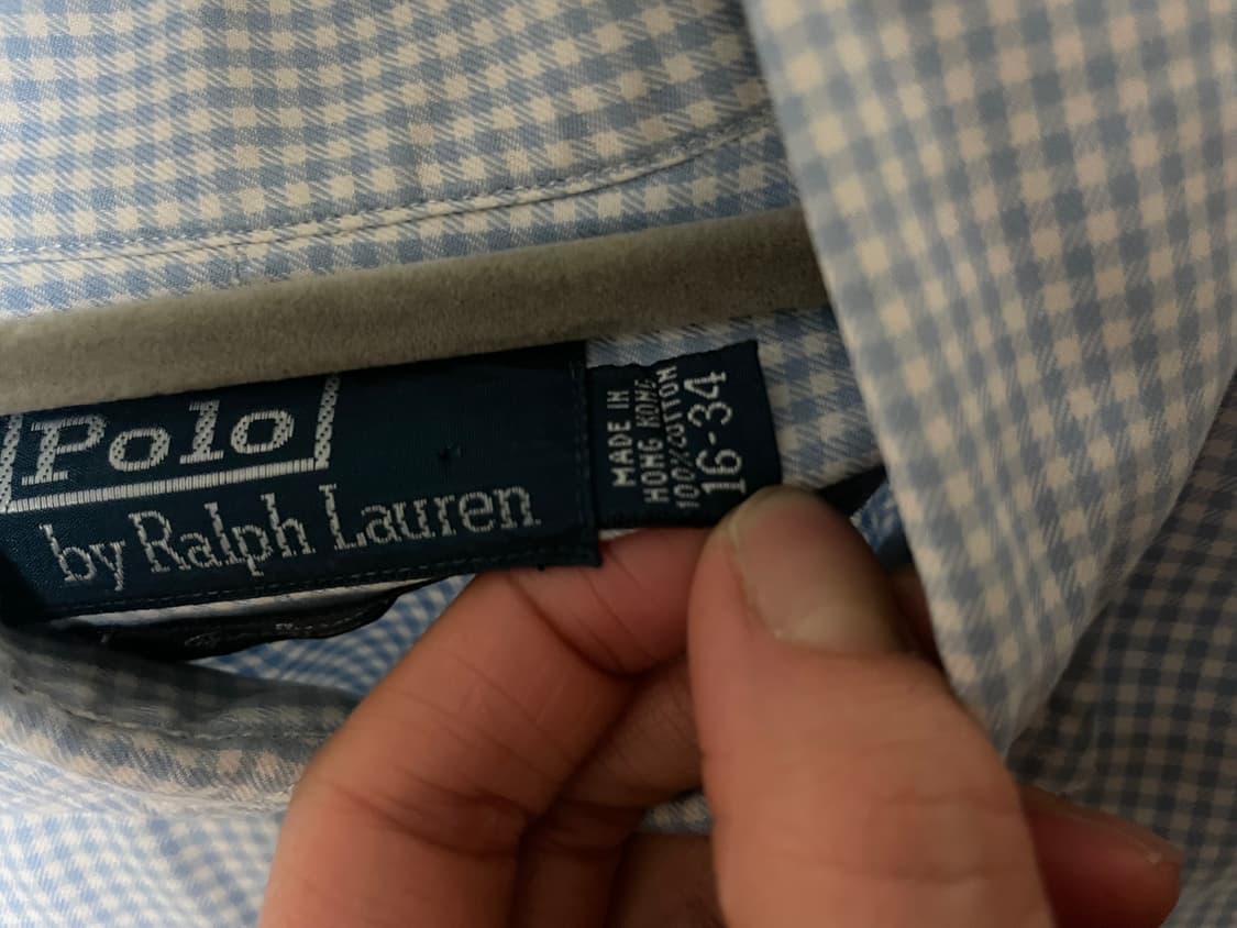 폴로 랄프로렌 깅엄 체크 에스테이트 셔츠 상품이미지6