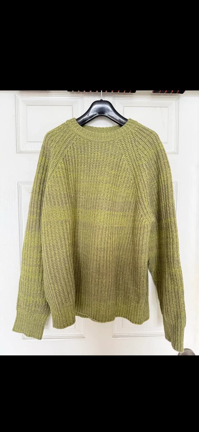 애프터프레이 인타르시아 니트 L 상품이미지2