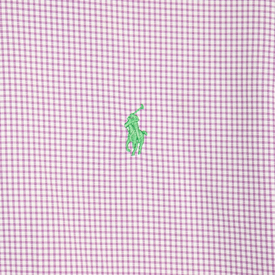 폴로랄프로렌 포니 깅엄 체크 하프 셔츠 (S) 상품이미지7