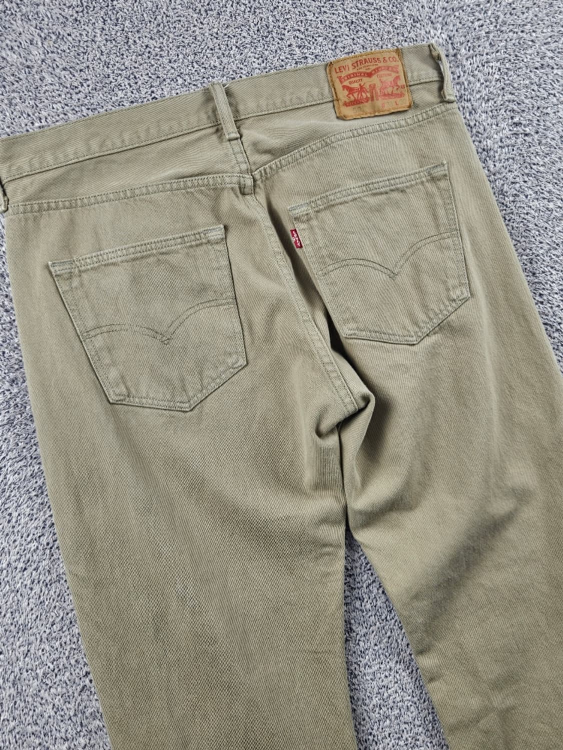 리바이스 501 베이지 진 팬츠 ( 33X30 ) / 11337 상품이미지9