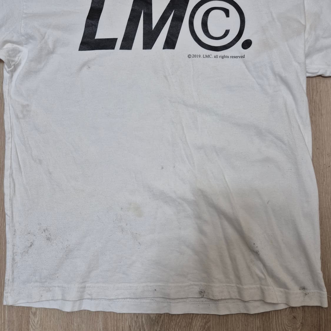 LMC 엘엠씨 빅로고 화이트 반팔티 상품이미지3