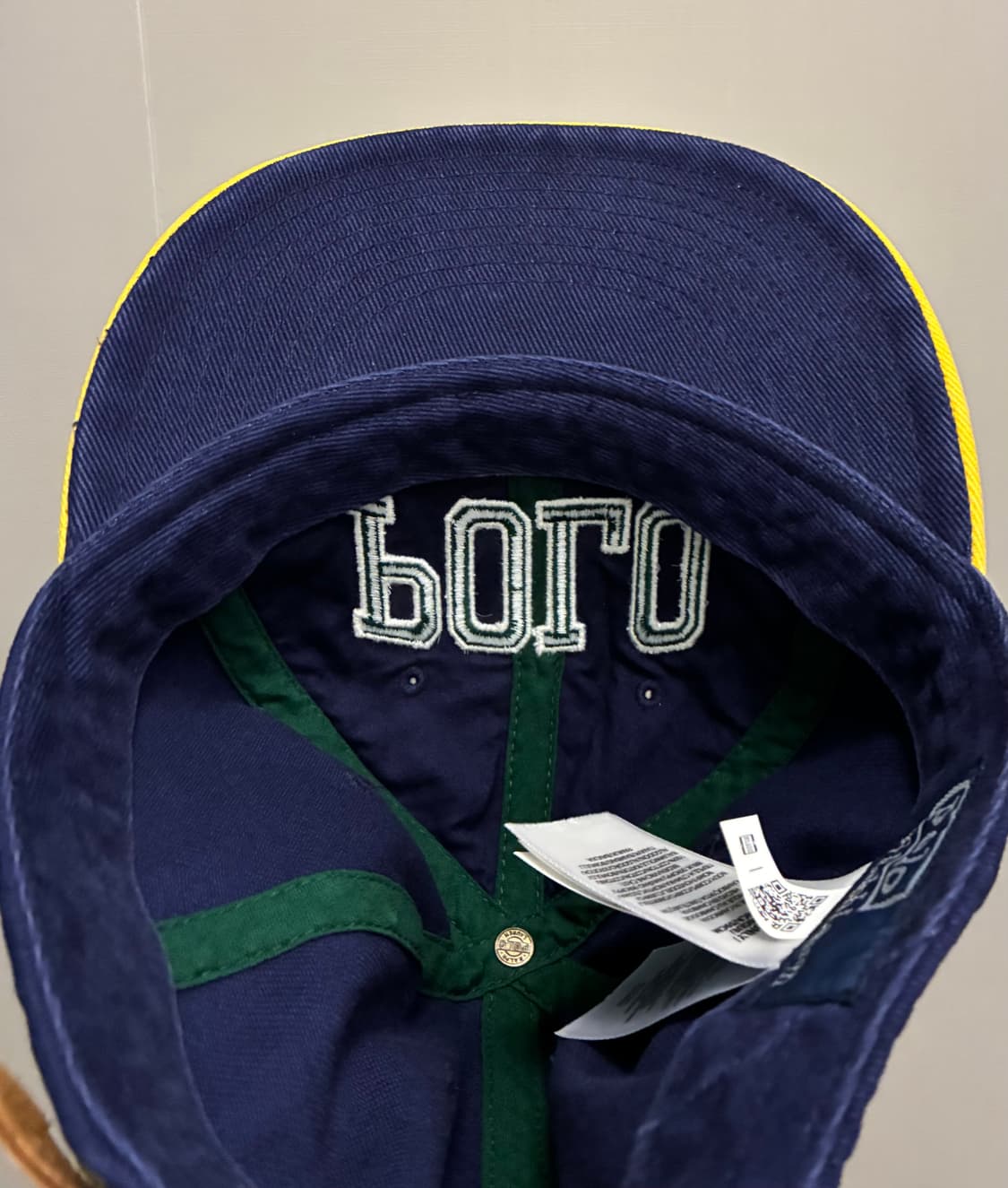 (F)POLO 폴로랄프로렌 트윌 1967 로고 투톤 볼캡 모자 폴로모자 상품이미지8