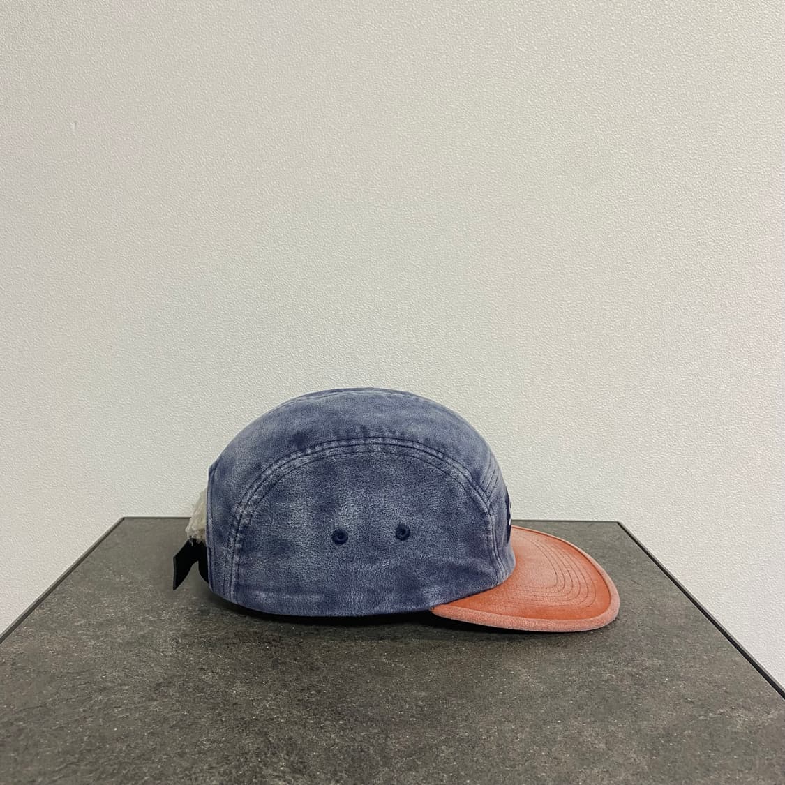 (OS) 슈프림 박스로고 캠프캡 모자 워시드 네이비 상품이미지3