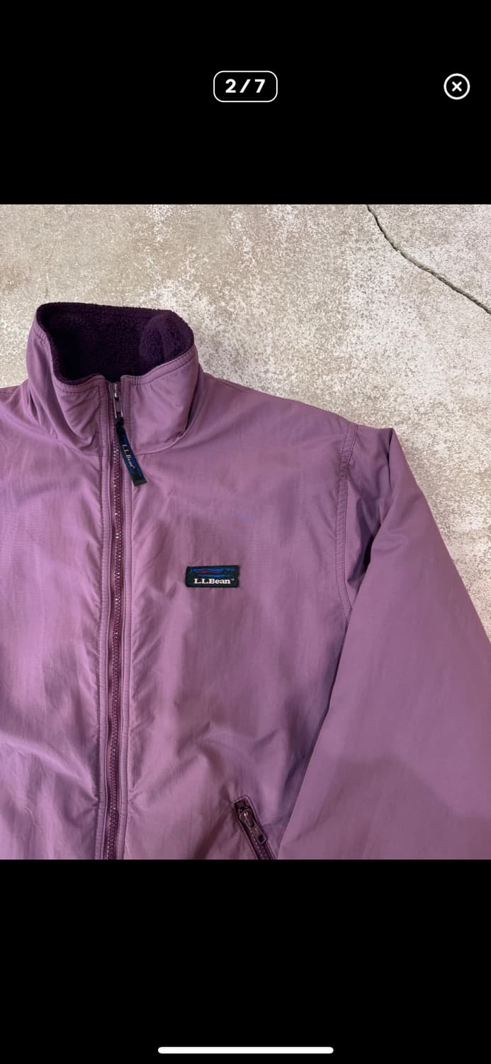LL bean 90s 플리스 웜업 자켓 상품이미지2