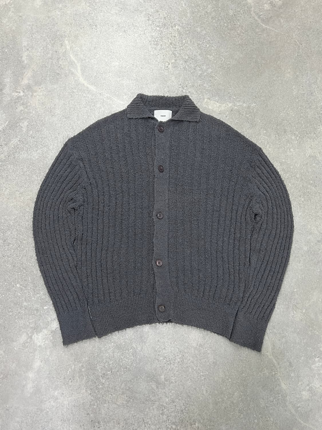 퍼렌 부클 카라넥 가디건 상품이미지1