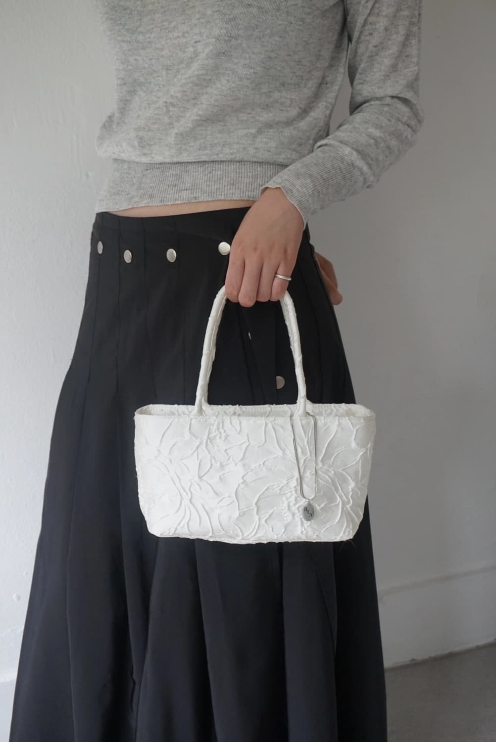 rla 자카드 플라워 토트백 상품이미지3