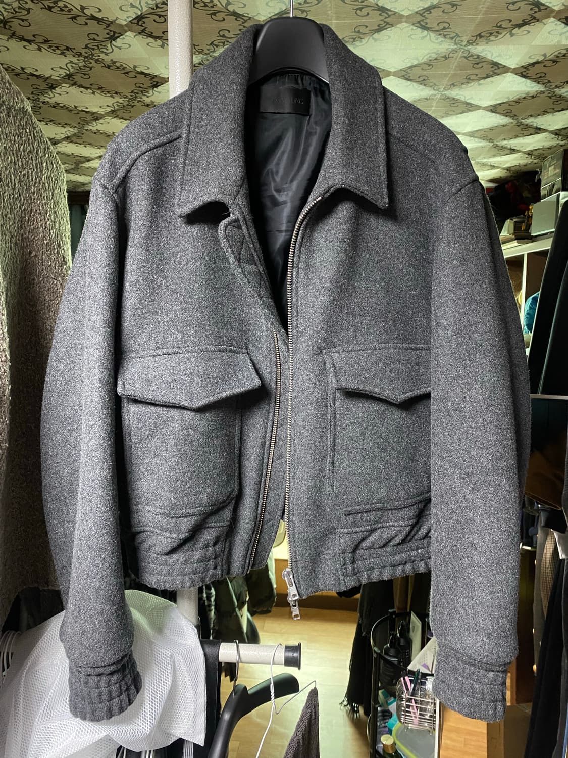 무명 A2 플라이트 울 점퍼 상품이미지1