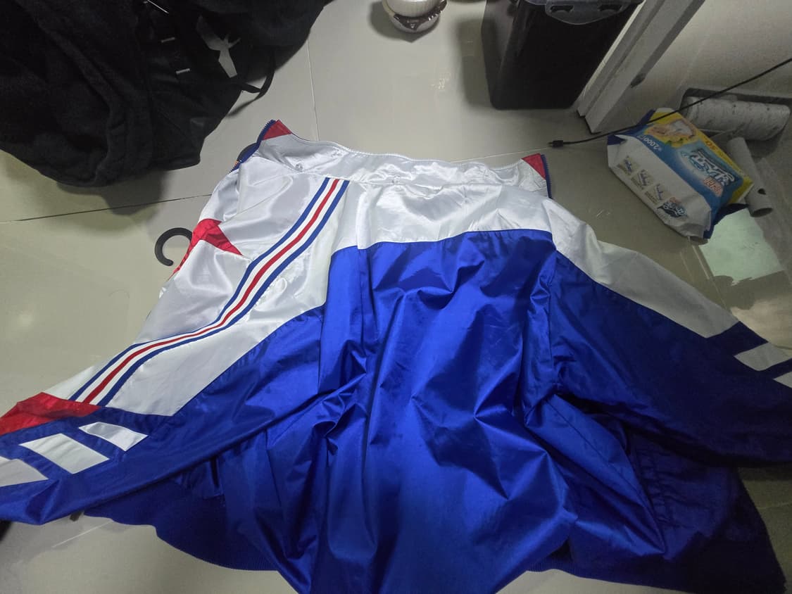 아디다스 90's 데상트 재팬라인 배색 바람막이 자켓 상품이미지9