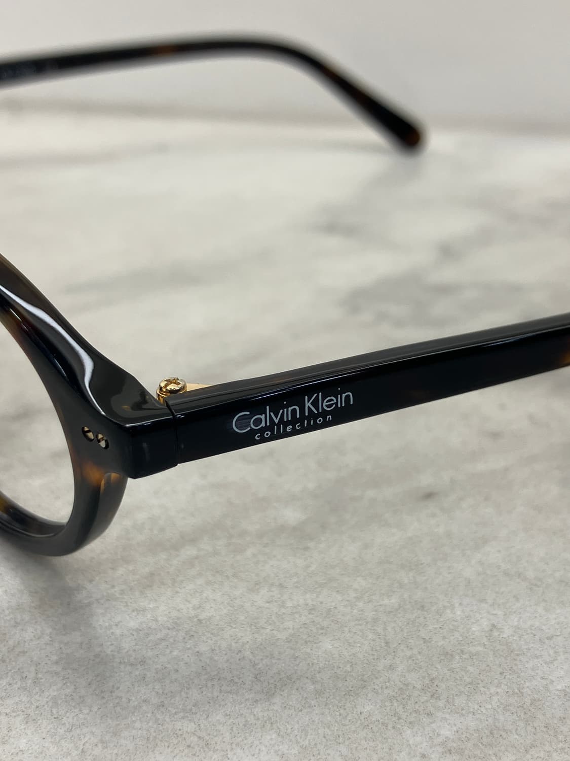 캘빈 클라인 CK 레오파드 오벌 뿔테 안경 상품이미지9